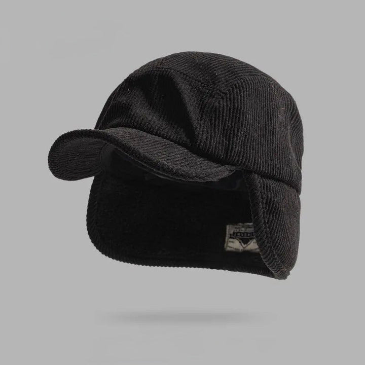 CozyFlaps - Ribbed Cap With Earflaps