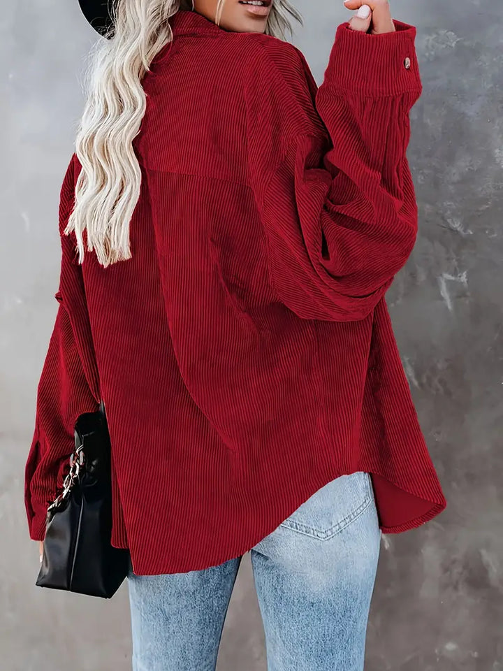 Irmela - Long Sleeve Button Shirt