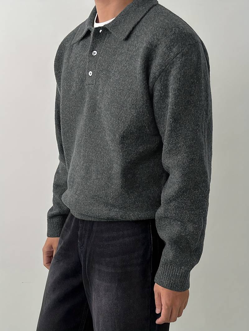 Eliran - Elegant Long Sleeve Turtleneck Knitted Top
