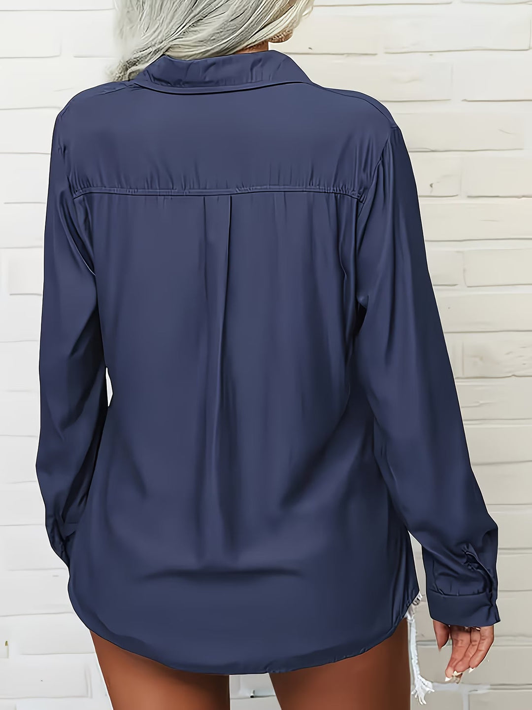 Tierna - Long Sleeve Button-Up Shirt