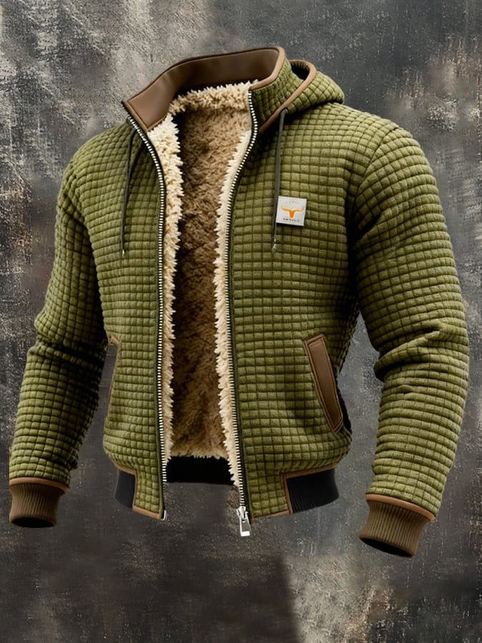 Natan - Fleece Quilted Jacket With Long Sleeve