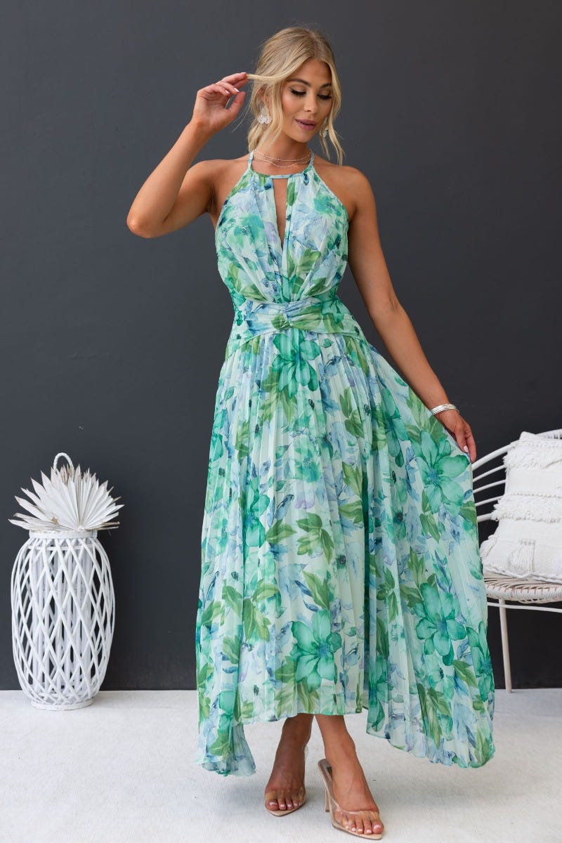 Shruti – Floral Elegance Dress