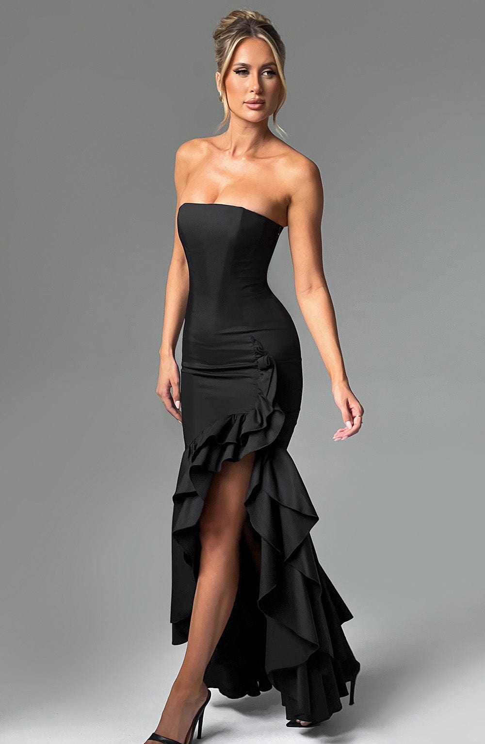 Vasileia - Off Shoulder Maxi Dress