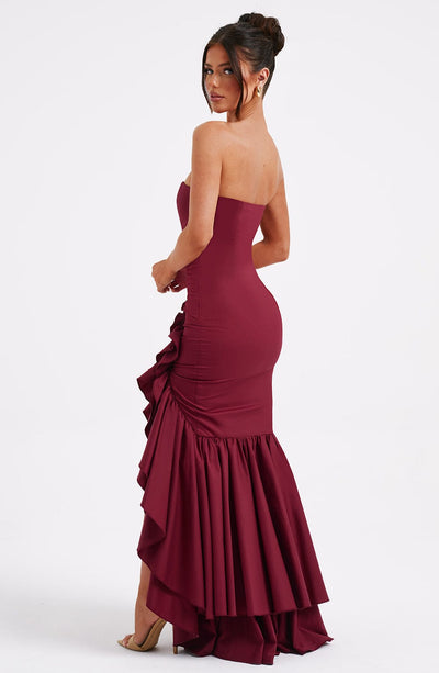 Vasileia - Off Shoulder Maxi Dress
