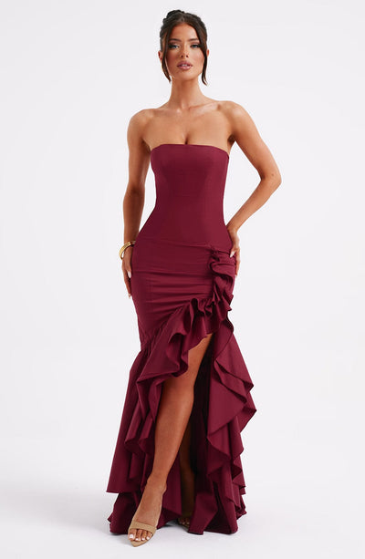 Vasileia - Off Shoulder Maxi Dress