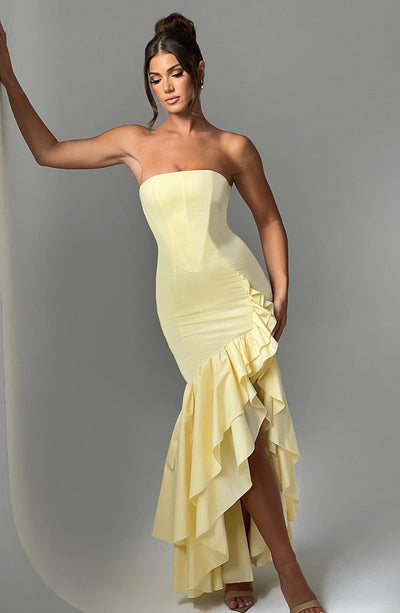 Vasileia - Off Shoulder Maxi Dress