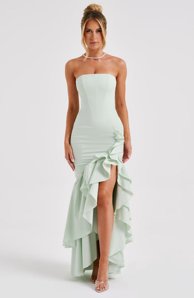 Vasileia - Off Shoulder Maxi Dress