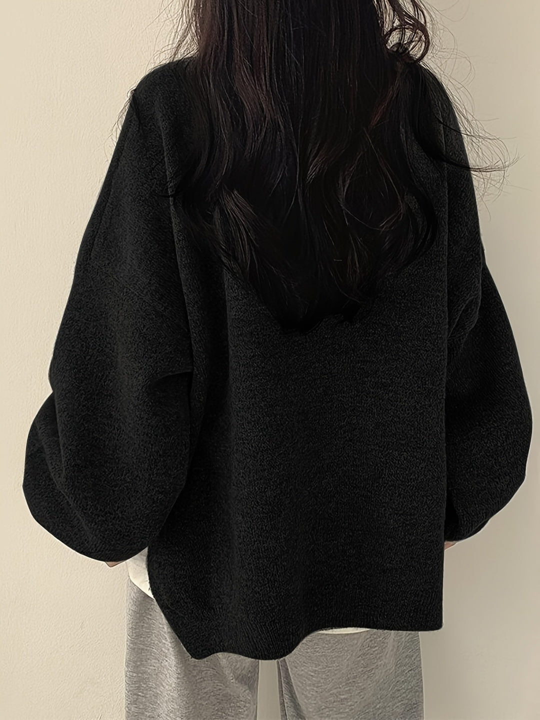 Pearline - Crew Neck Long Sleeve Sweater