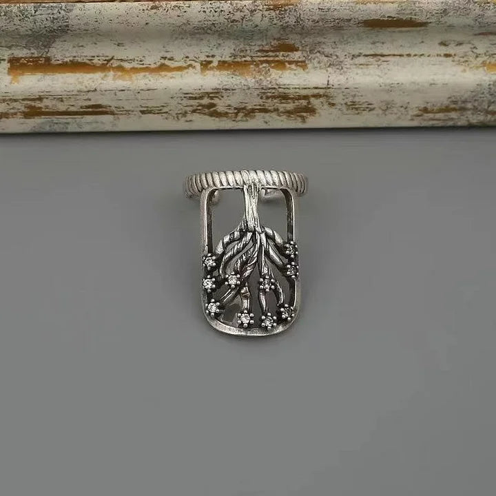 Marinan - Boho Adjustable Nail Ring Set-4 pcs