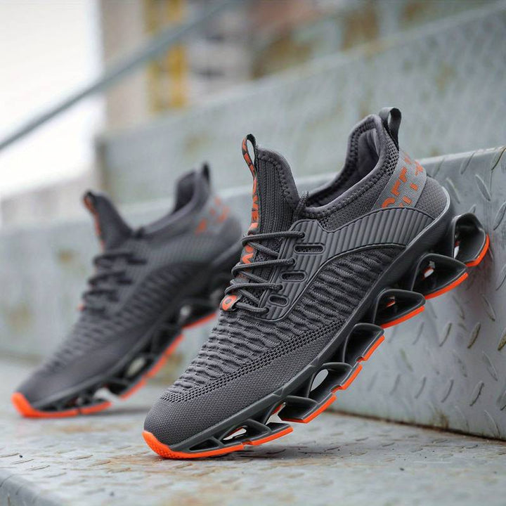 Shmuel - Casual Geometric Lace-up Sneaker