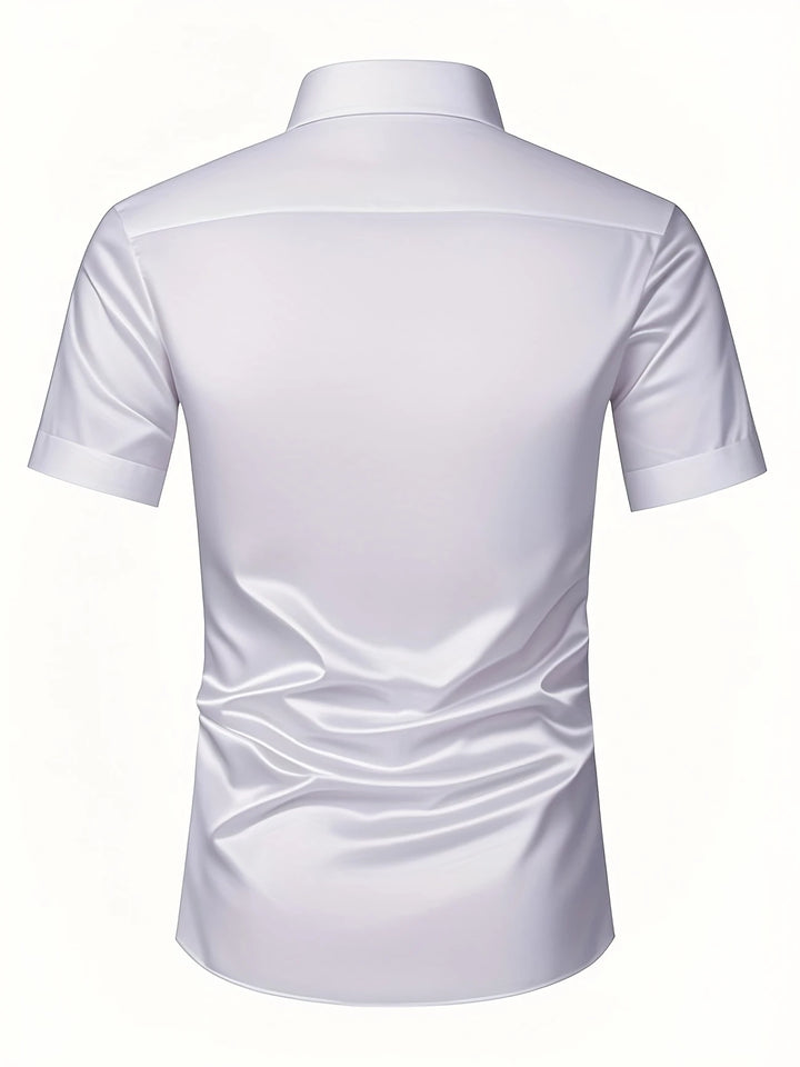 Ezra - Elegant Slim Fit Shirt With Button