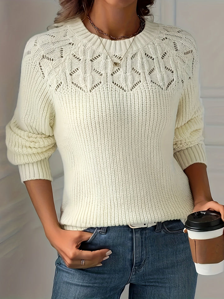 Nasia - Eelegant Long Sleeve Sweater
