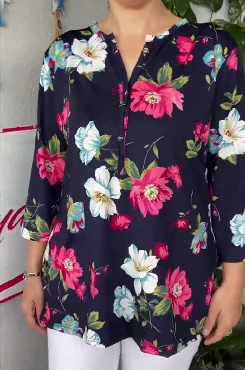 Nahikari - Comfortable Summer Tunic With Print