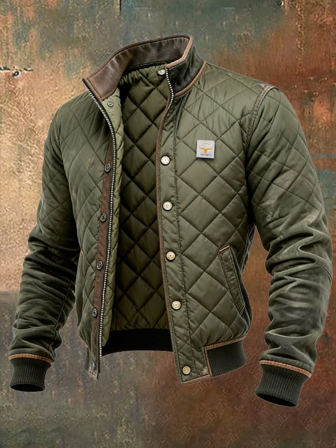 Spencer - Long Sleeve Leather Jacket
