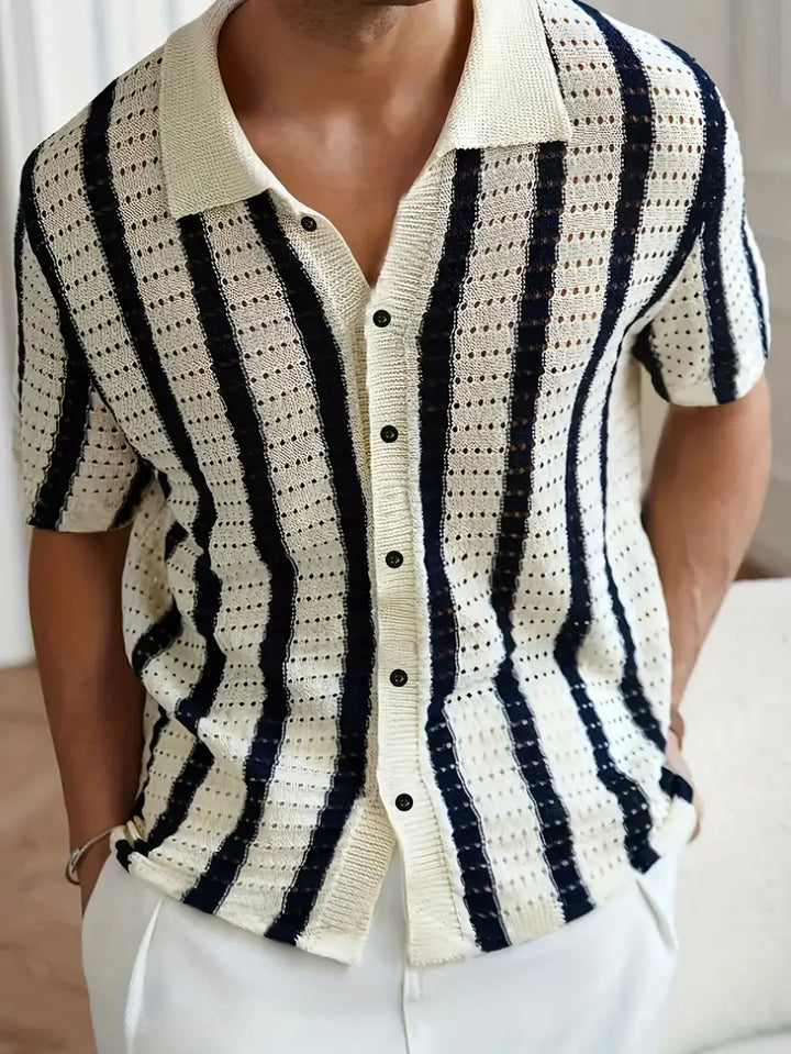 Cordell - Breathable Short Sleeve Sweater