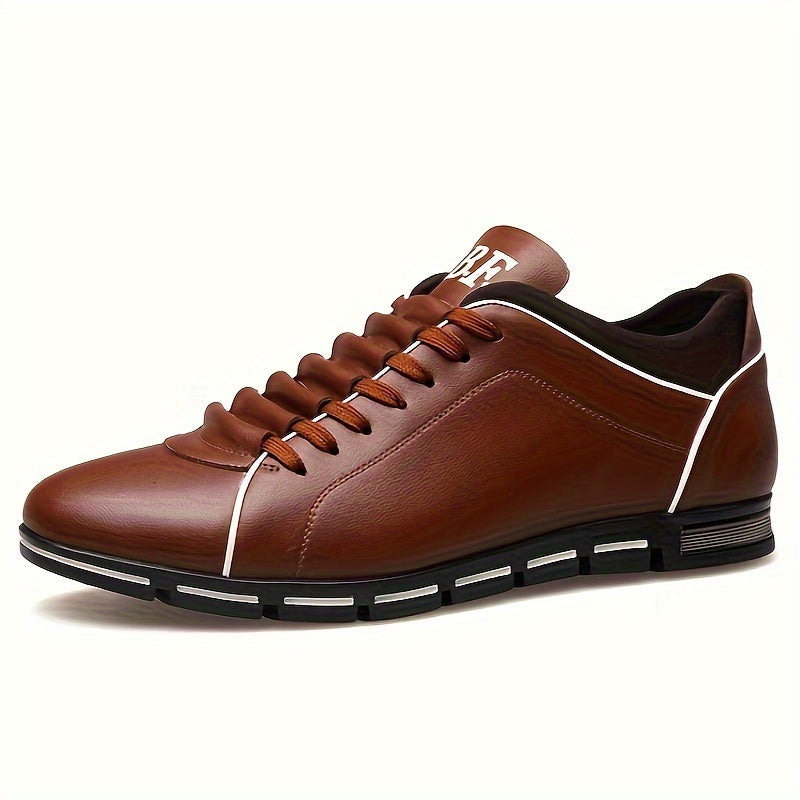 Ankan - Leather Lace-Up Sneakers