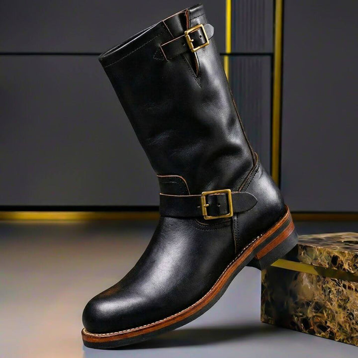Rosea - Vintage Leather Ankle Boots