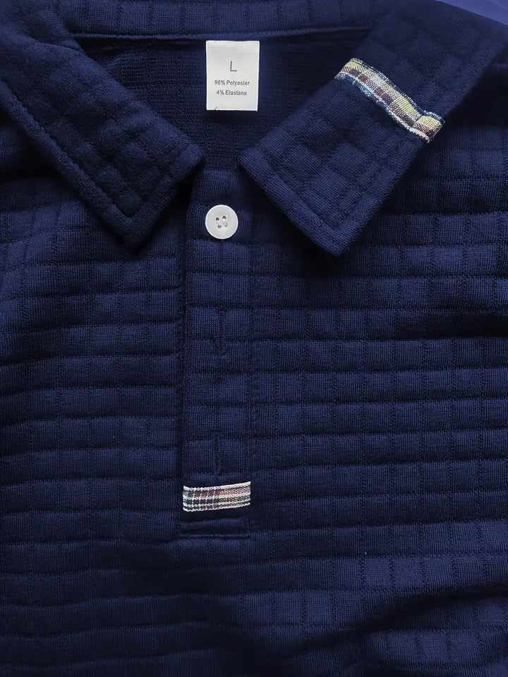 Ephraim - Textured Polo Shirt With Sleeve Pocket