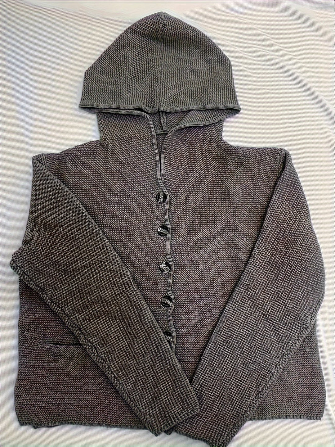 Marisolicia - Long Sleeve Knitted Cardigan
