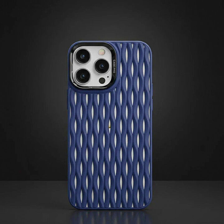 GripGrove - Breathable Mesh Woven Cooling iPhone Case