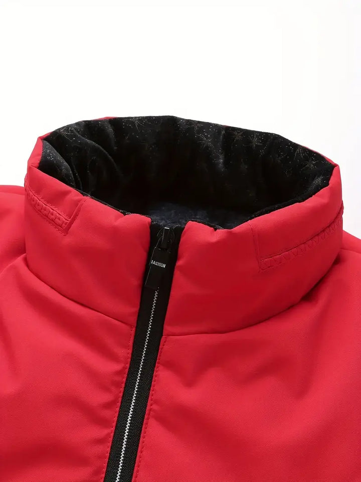 Bavuma - Casual Polyester Jacket With Zippered