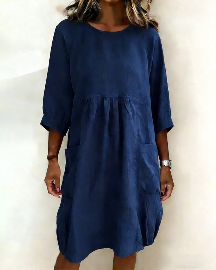 Maleesha - Stylish Dress With Wide Sleeve