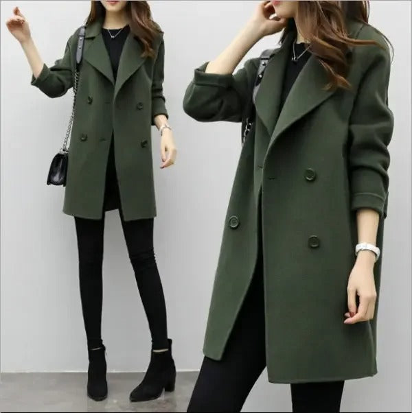 Katherene - Long Trench Coat