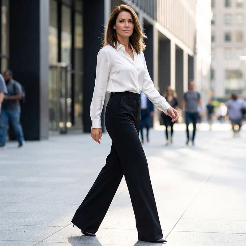 Hodit - Stylish Stretch High Waisted Trouser