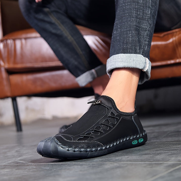 Razam - Leather Sneakers with Non-Slip Sole