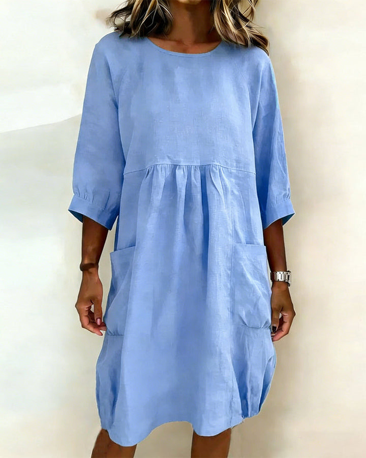 Maleesha - Stylish Dress With Wide Sleeve