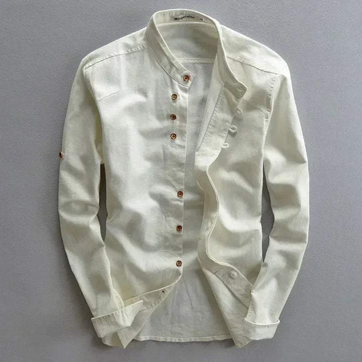 Tevin - Long Sleeve Casual Shirts