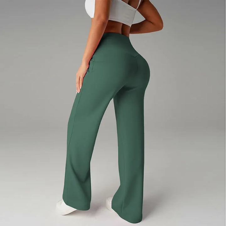 Xima - Straight Loose Leg Trousers