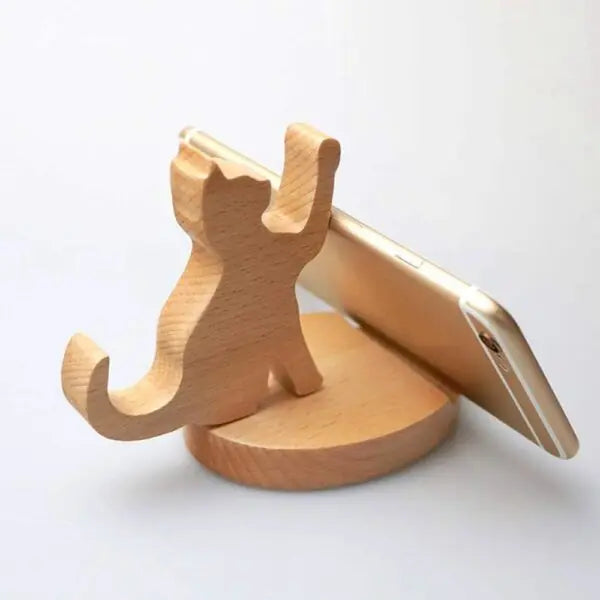 Woodstand  - Handmade Wooden Phone Stand