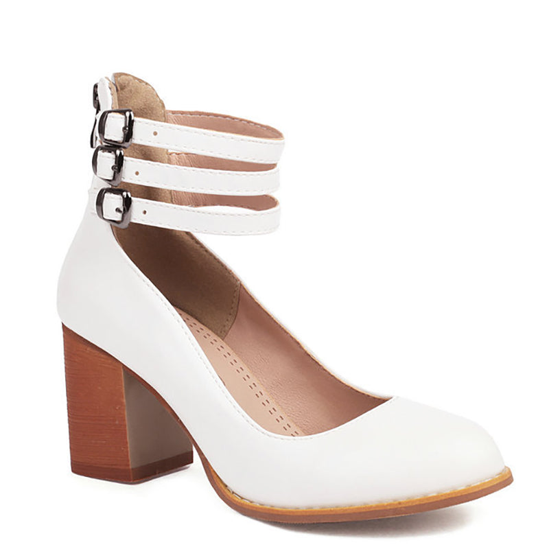 Caa - Plain Sandals With Ankle Strap
