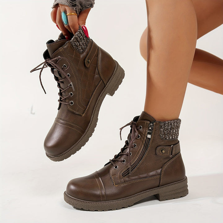 Hermoruta - Ankle Boots With Zipper