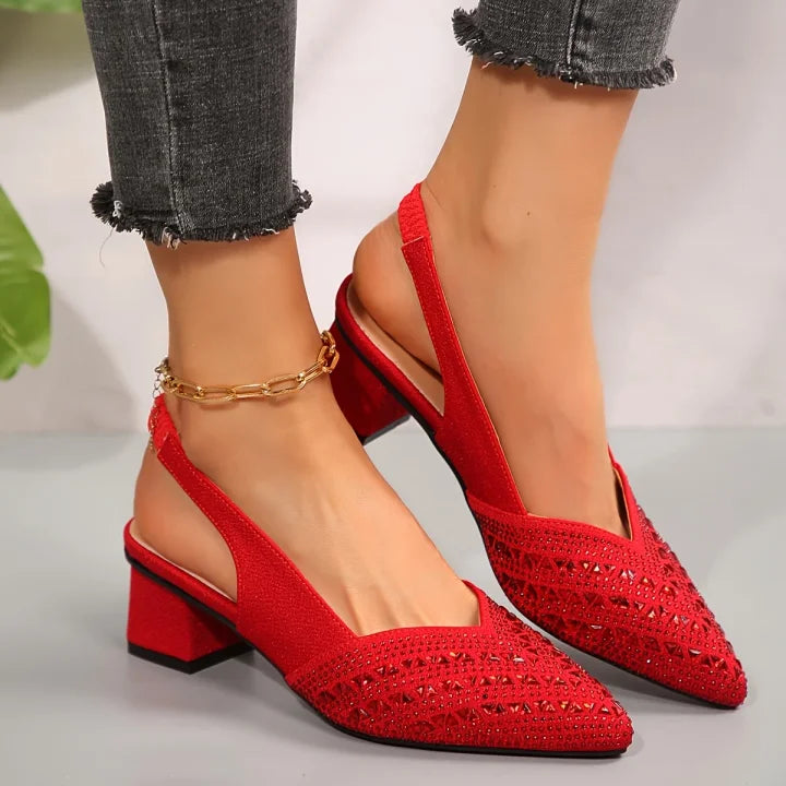 Nehama - Elegant Pointed Toe Sandal