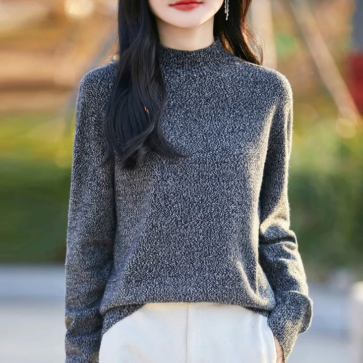 Sietske - Mock Neck Sweater