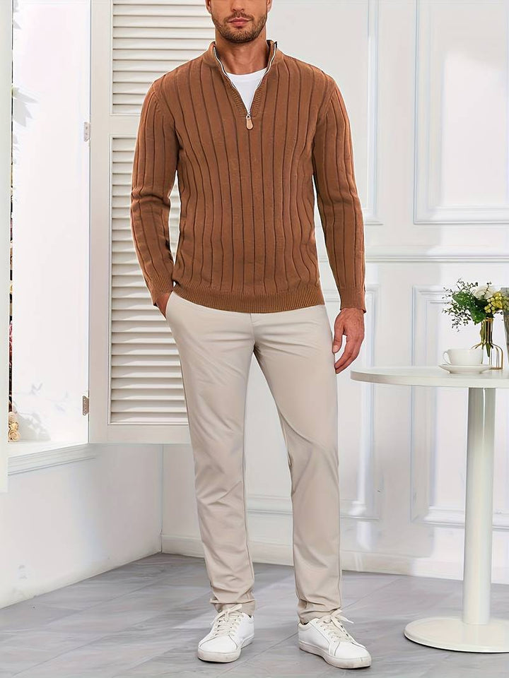Yedidya - Casual Long Sleeve Knitted Sweater