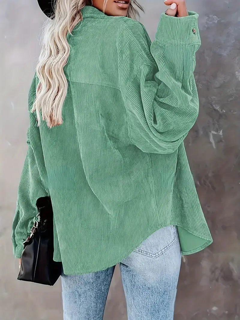 Irmela - Long Sleeve Button Shirt