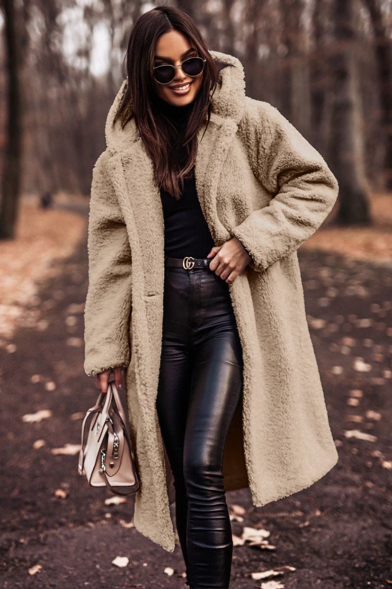 Nedda - Elegant Teddy Winter Jacket