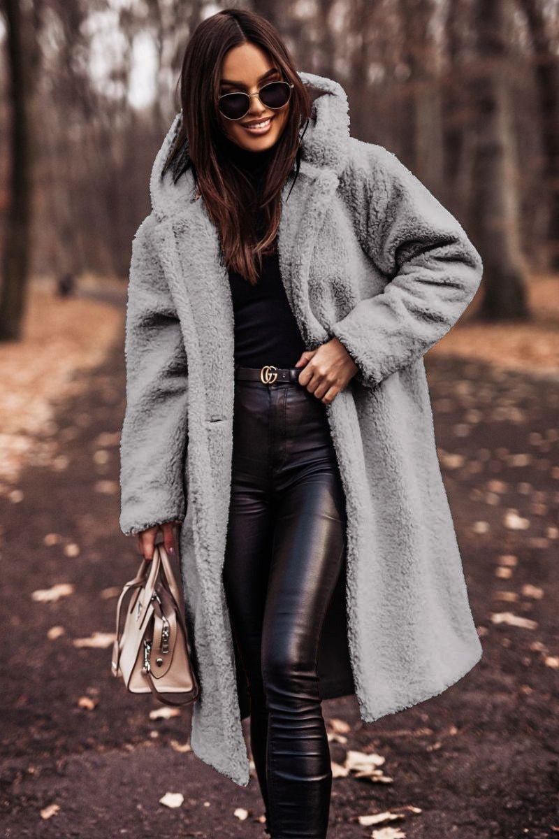 Nedda - Elegant Teddy Winter Jacket