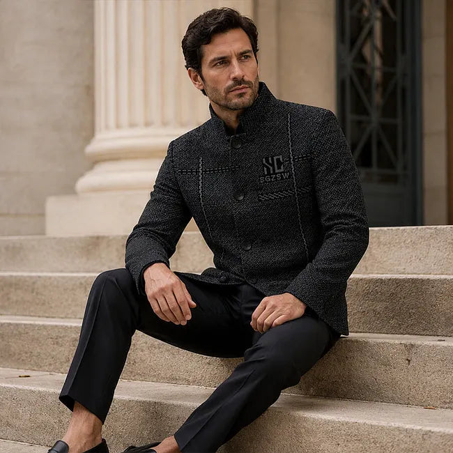 Palira - Textured Knit Jacket With Pockets
