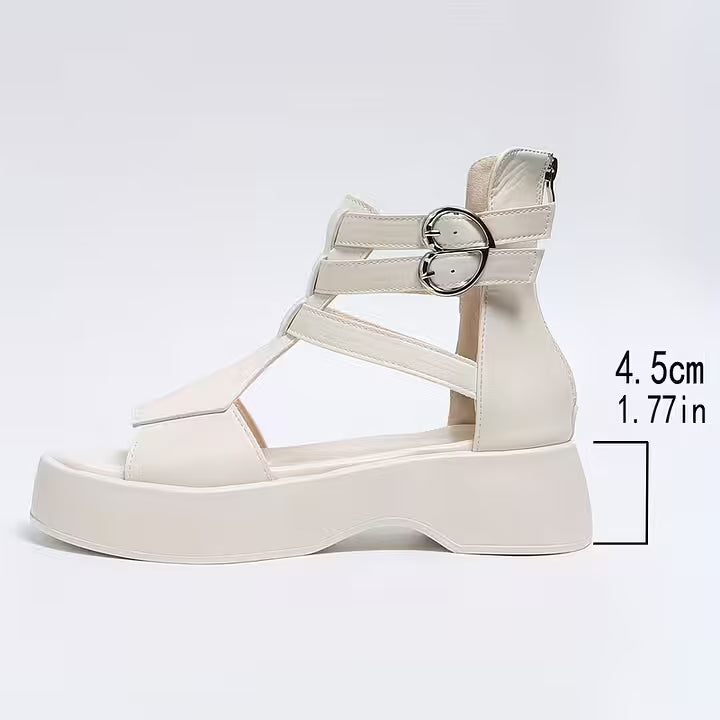Austeja - Chunky Platform Open-Toe Sandal