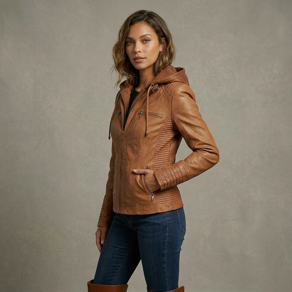 Neleena - Spring Jacket With Zipper