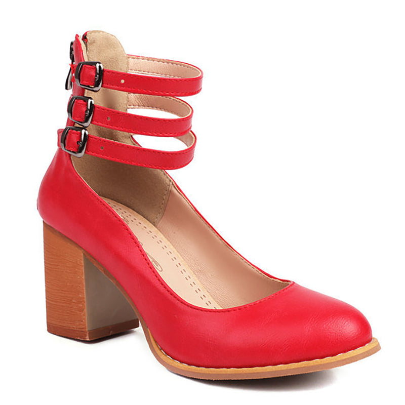 Caa - Plain Sandals With Ankle Strap