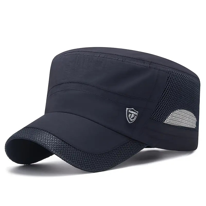 Miron - Breathable Mesh Quick Drying Flat Top Cap