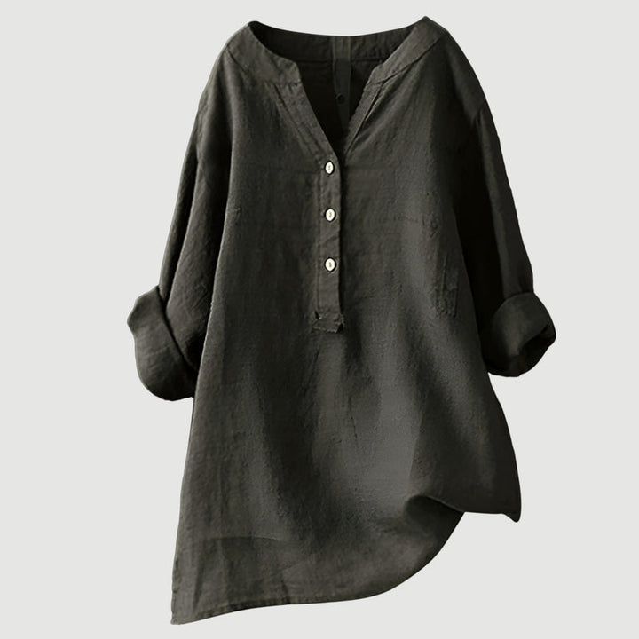 Johanne - Elegant Button-Up Blouse