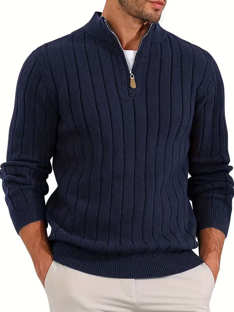 Yedidya - Casual Long Sleeve Knitted Sweater