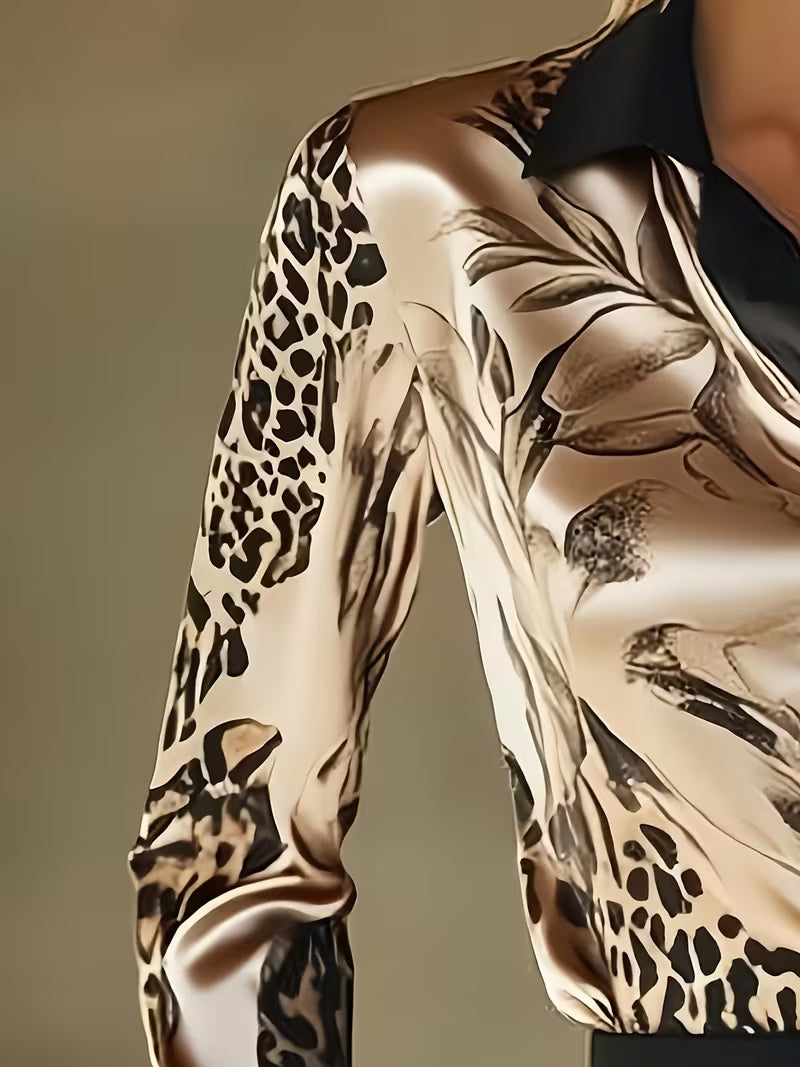 Nephthys -Long Sleeve Button-Up Shirt