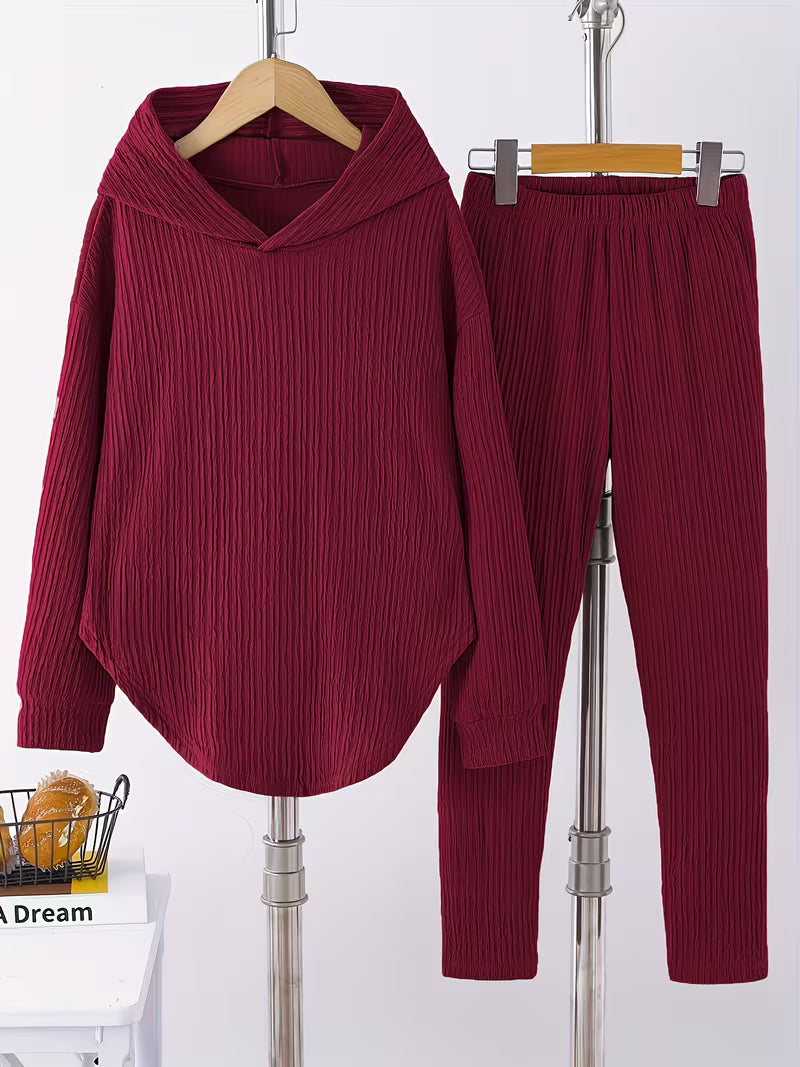 Berenika - Casual Hooded Top and Leggings